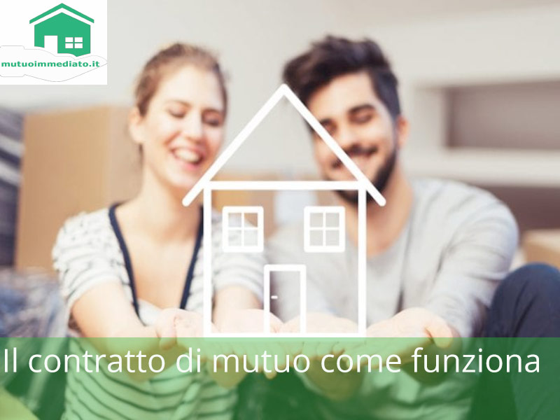 Il contratto di mutuo come funziona